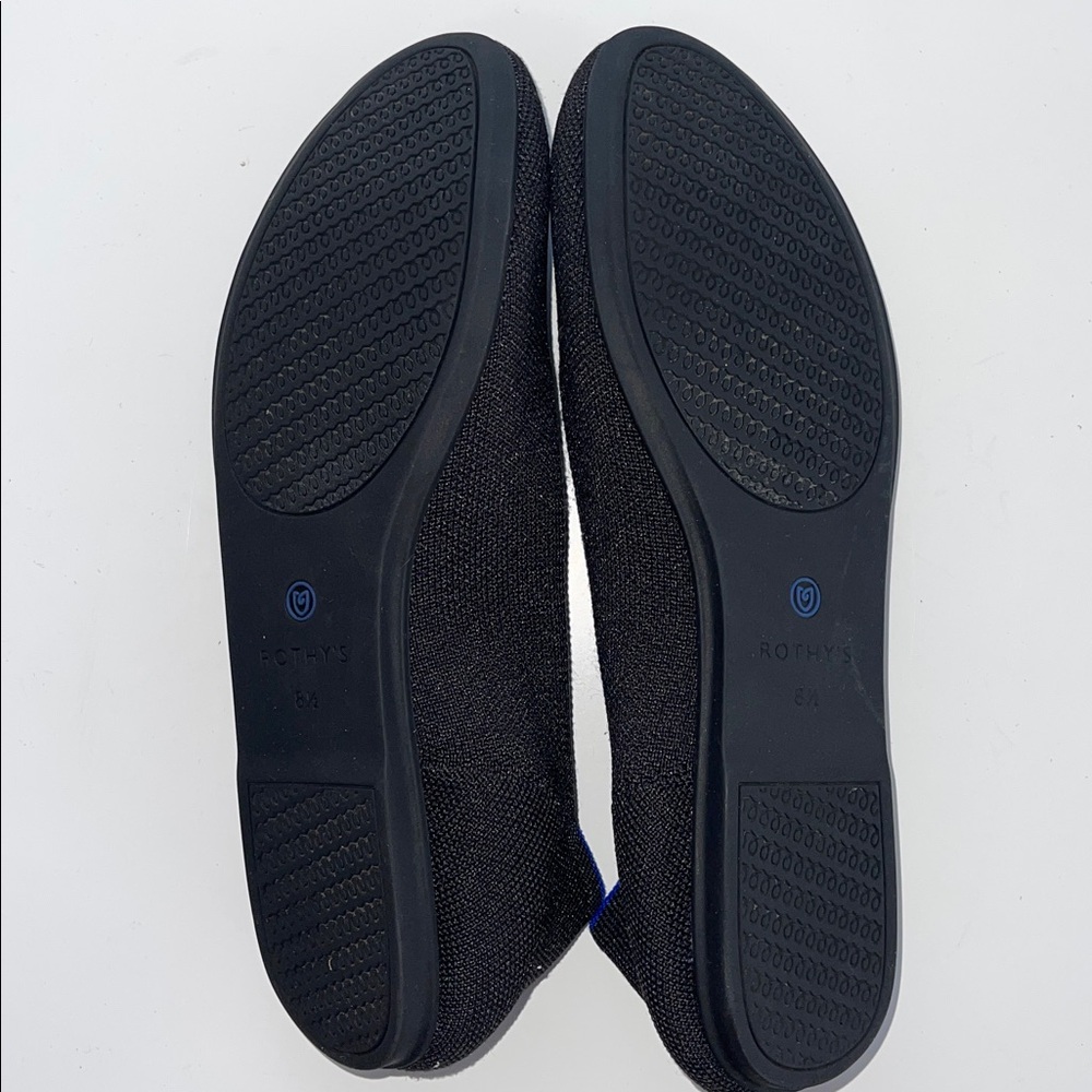 Rothy's The Flat Black textile ballet flats - Picture 2 of 10